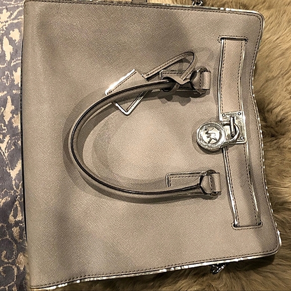 Michael Kors Handbags - Gray Michael Kors Shoulder Bag